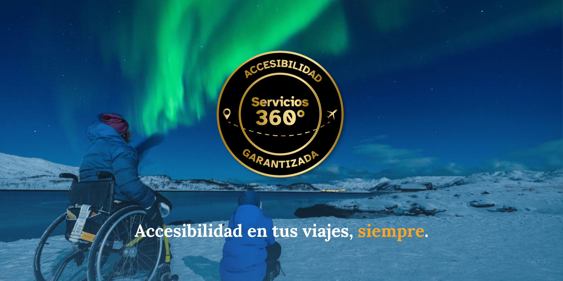 Sello Accesibilidad garantizada, viajes adaptados