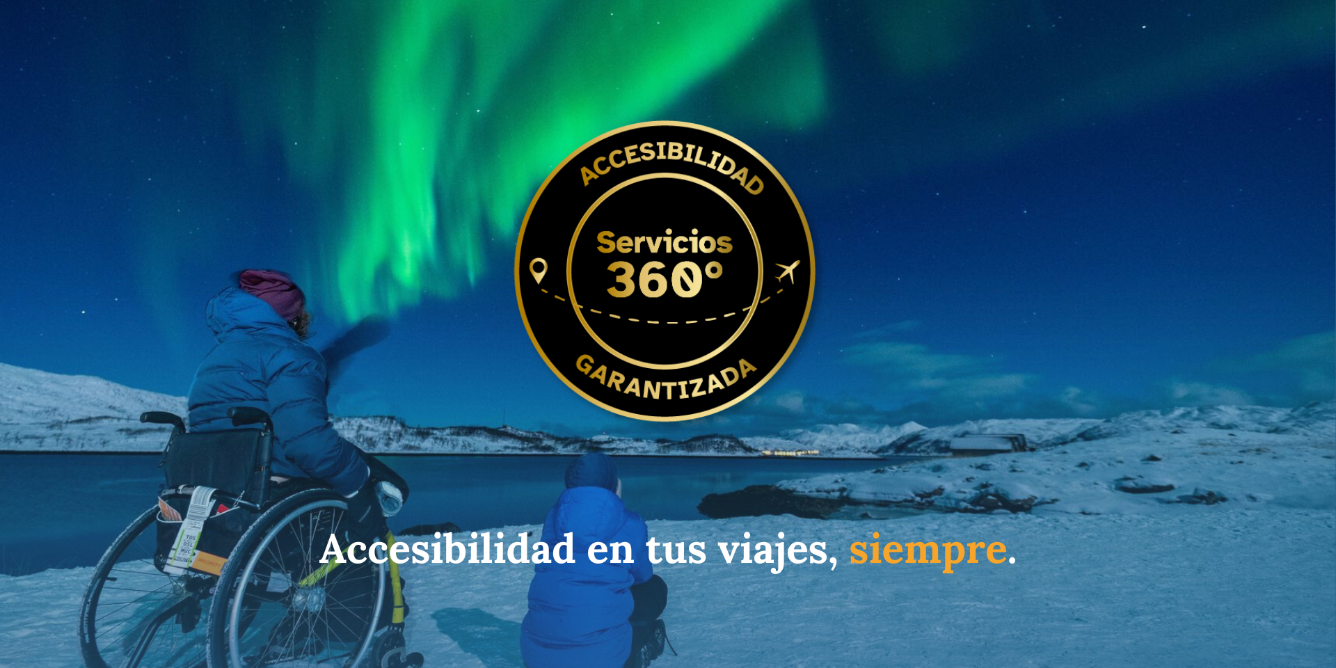 Sello Accesibilidad garantizada, viajes adaptados